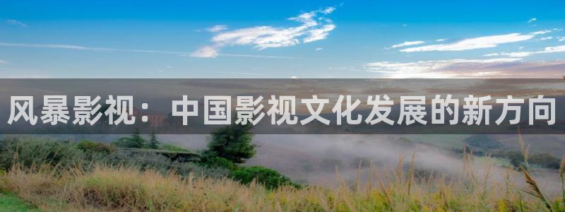 下载悟空视频影视：风暴影视：中国影视文化发展的新方向