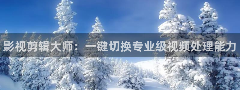 免费观看我的师尊是悟空网络短片：影视剪辑大师：一键切换专业级视频处理能力